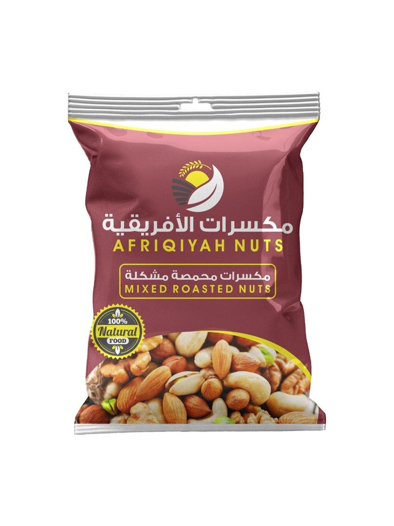 مكسرات محمصة مشكلة من مكسرات الأفريقية